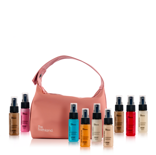 Mini 9 Hair Mists + Free Mini Glow Bag