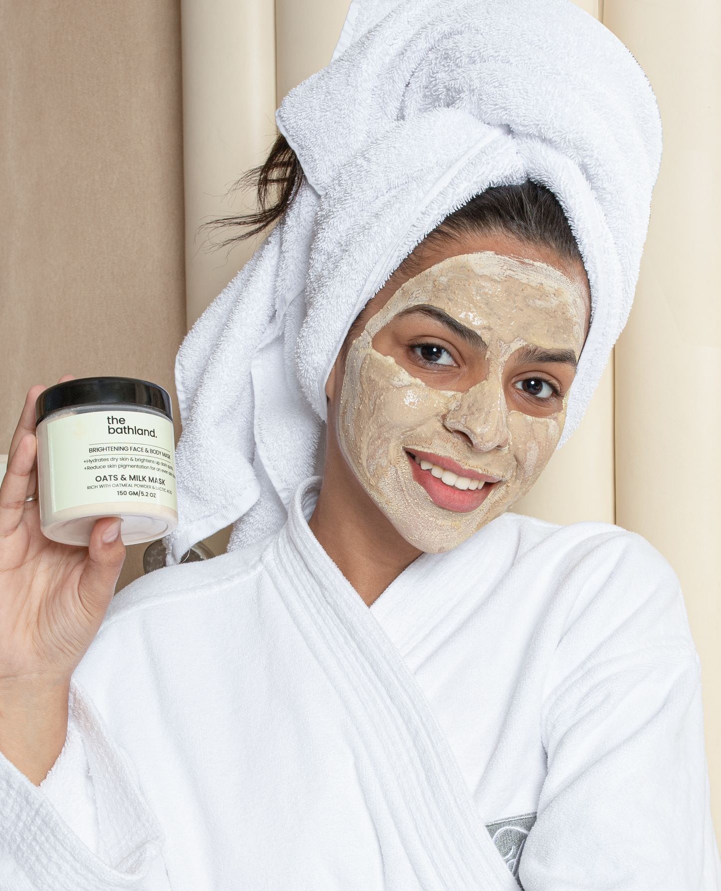 Oats-Milk Face & Body mask