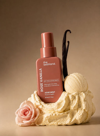 Rose vanilla Detangling Hair Mist - limited edition