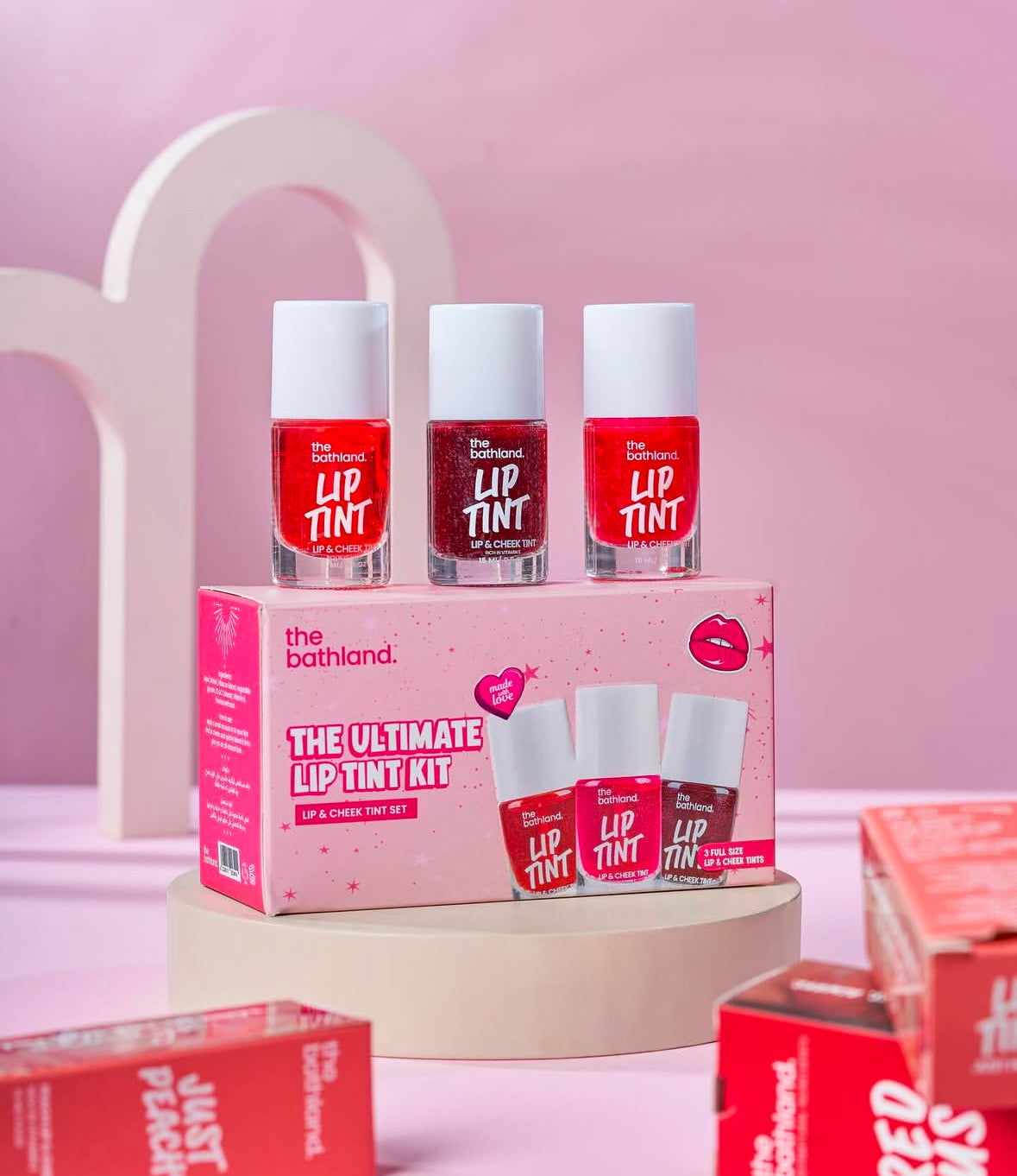 TINTED KIT - 3 LIP & CHEEK TINT