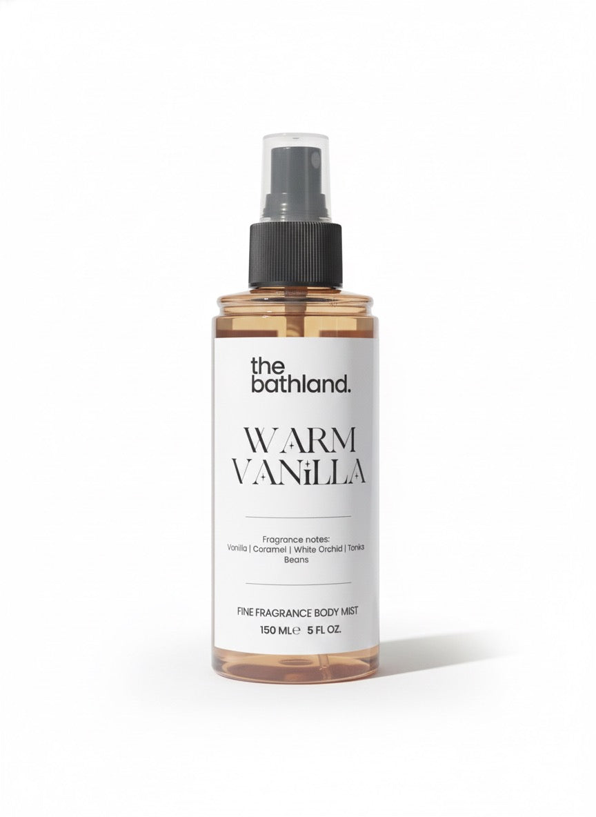 Warm Vanilla Body mist – The bath land