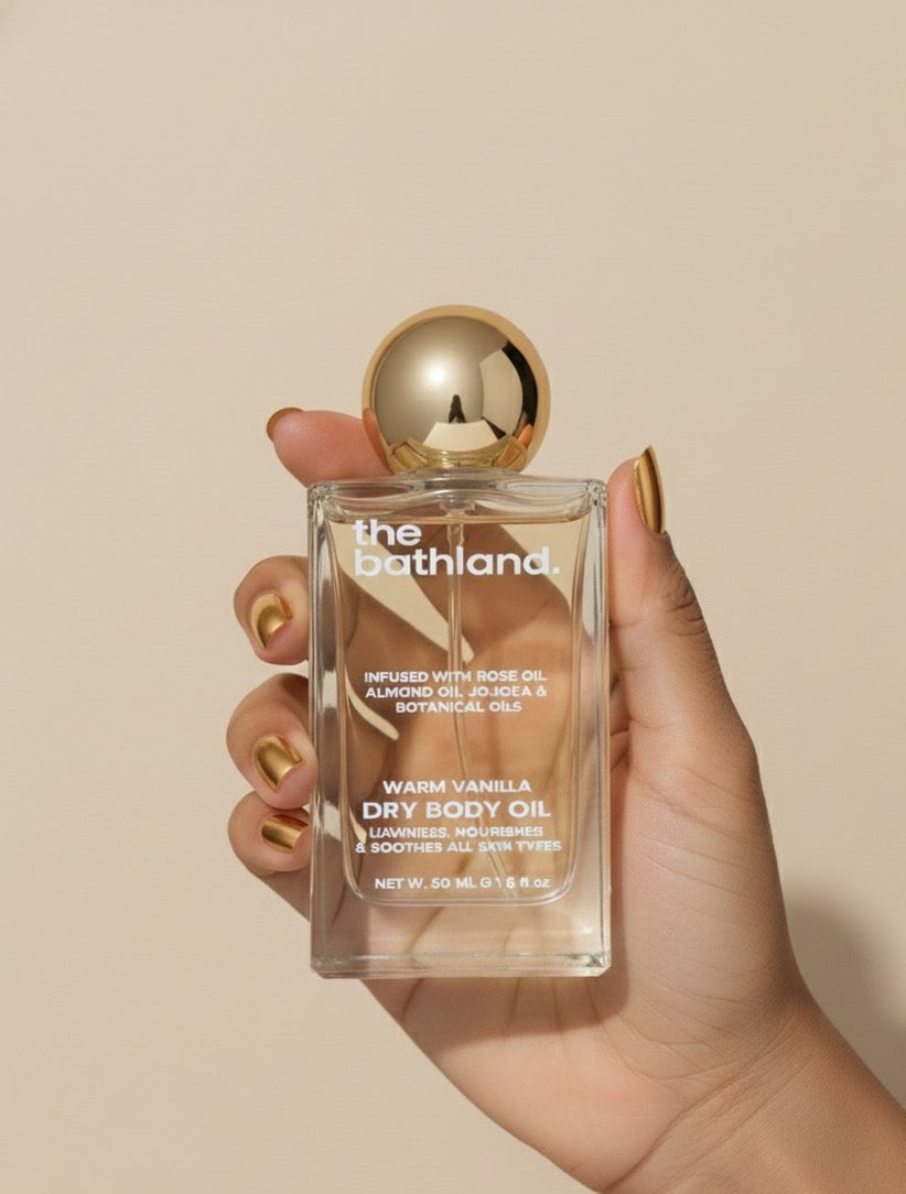 Warm vanilla dry body oil -limited edition