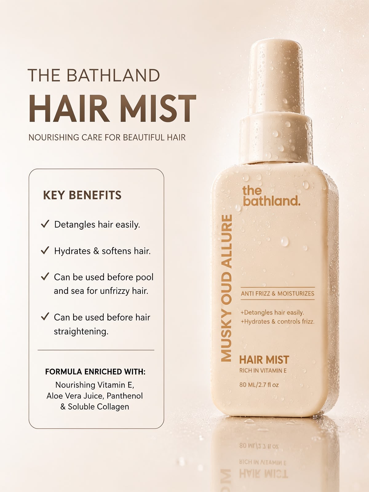 Oud Detangling Hair Mist
