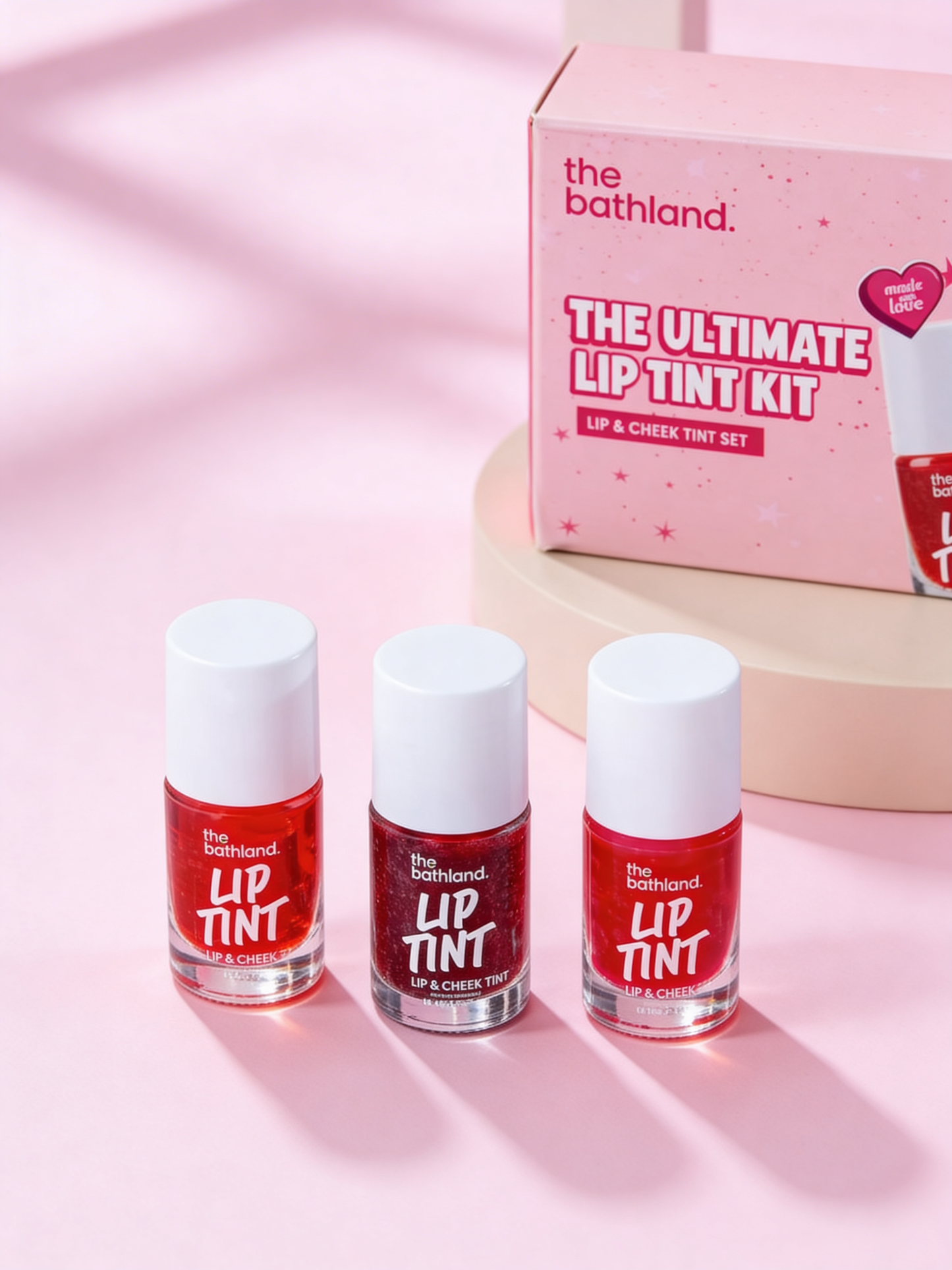 TINTED KIT - 3 LIP & CHEEK TINT