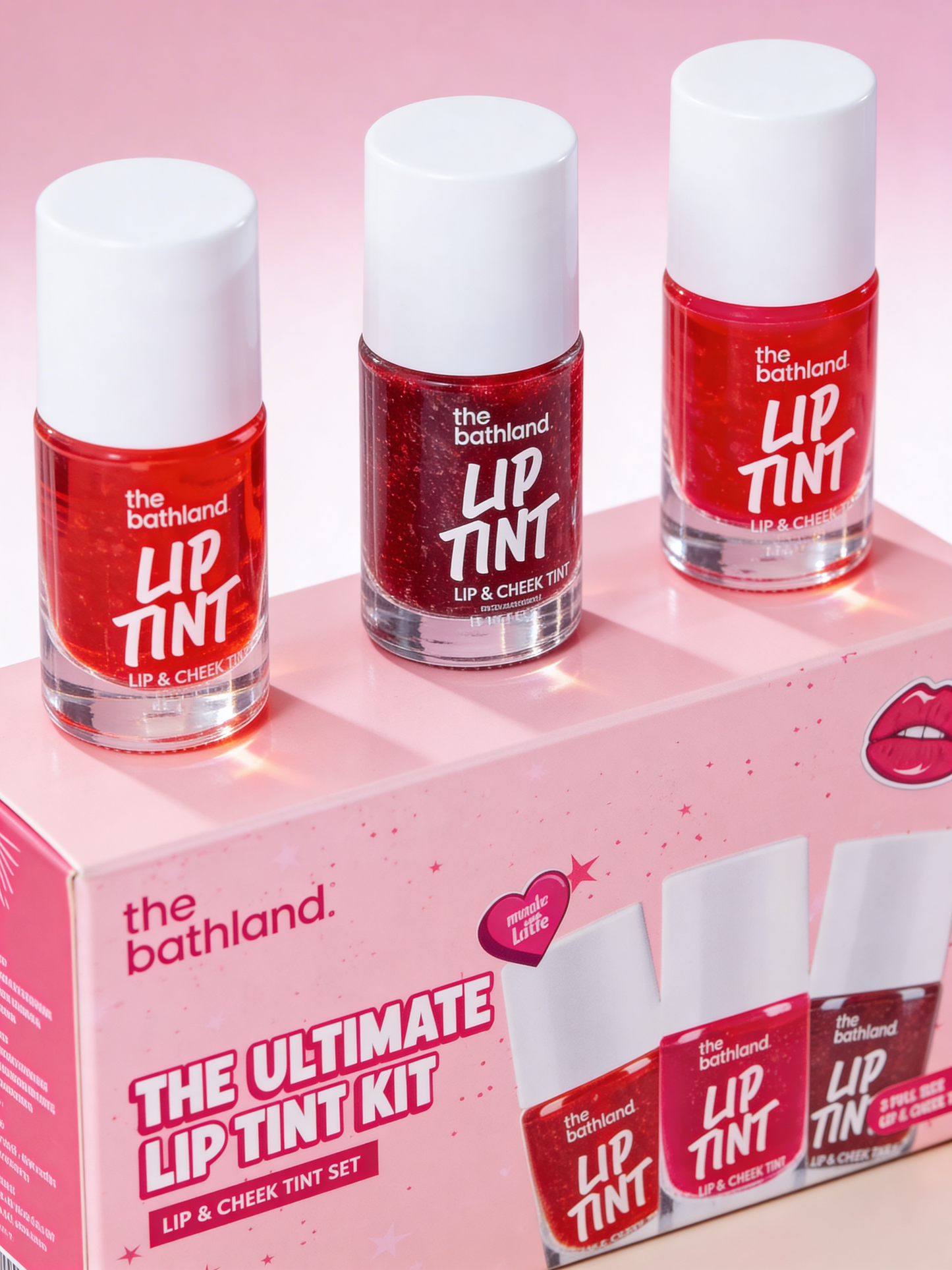 TINTED KIT - 3 LIP & CHEEK TINT