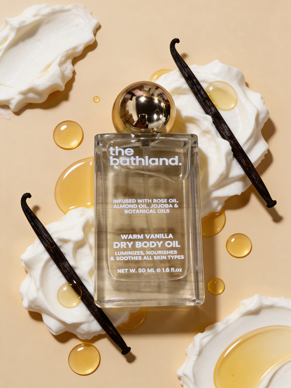 Warm vanilla dry body oil -limited edition
